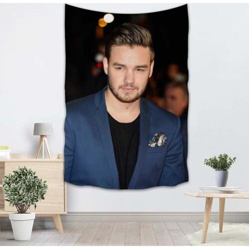 Custom Liam Payne Wall Tapestry Wall Hanging Tarot Custom Tapestry Plant Tapestry Mandala Home Decor More Large Size 0511