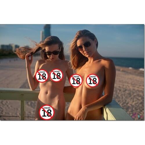 Wall Art Poster and Prints 2 Sexy Girls Sexy Body Photo Canvas Painting Wall Picture For Living Room Decor