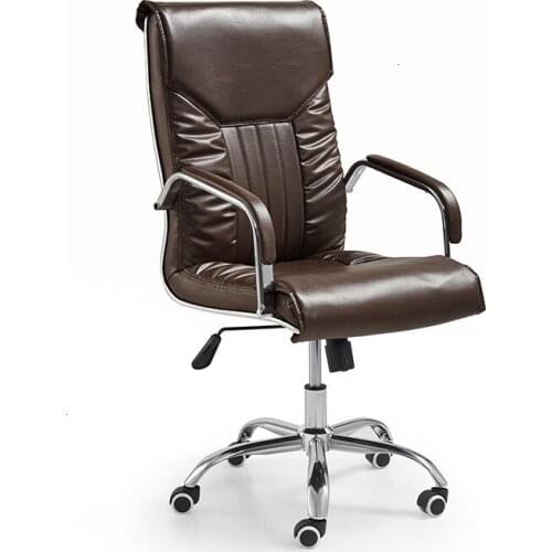 Guangdong Chair Leather To Work In An Office Chair Home Computer Chair Chess Mahjong Chair Staff Member Bow Meeting Chair