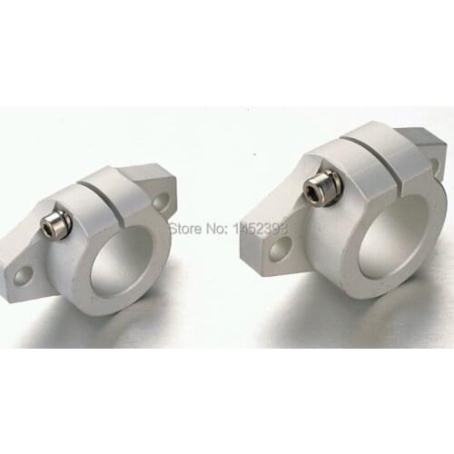 2 pcs SHF20 linear shaft support 20mm Linear Rail Shaft Support XYZ Table CNC SHF Series Rail Shaft