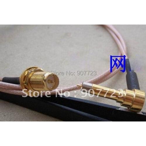 Pyhteyl-adapter MS156 Plug Male To RP-SMA Female For LTE Modem Yota LU150