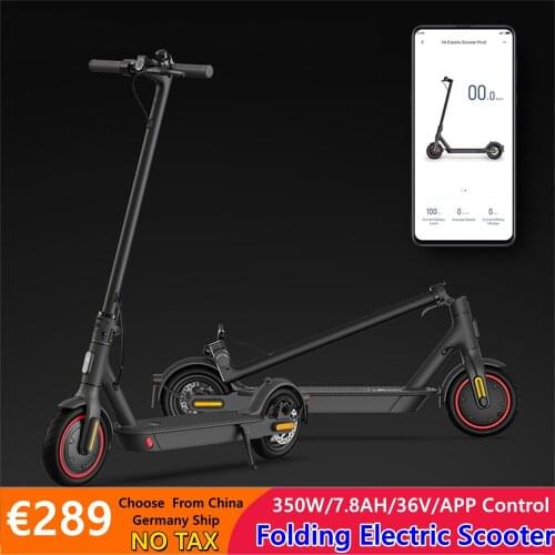 【China Warehouse No Taxes EU Shipping】 Mankeel Electric Scooter 10.4Ah Safety Battery 40KM Range 350W Kids Adults Kick EScooters