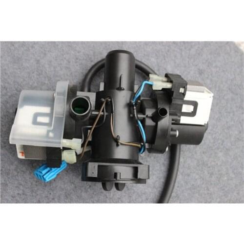 Front-loading washing machine double-head drain pump WD-A14396D BPX2-112 drain motor