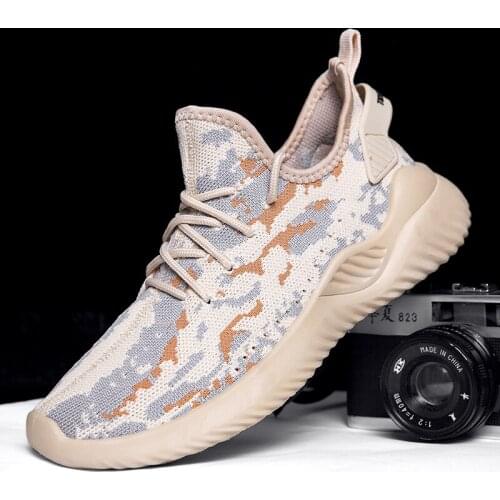 Sooneeya New Arrival Men Sneakers Men Breathable Fashion Street Shoes Anti-Slip Training Shoes Cool Lace-up Outdoor Sneakers 44
