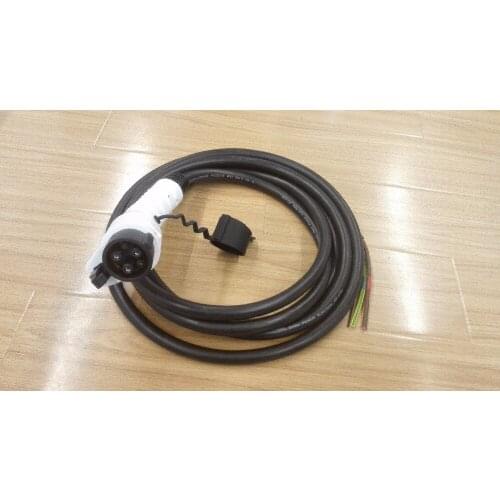 ZWET Sae J1772 Electric Car Ev Plug Replacement Plug With Cables For 32A 110 to 250 v 3M Cable