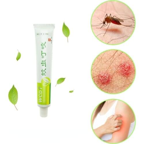 1pcs Anti-Itching Cream Mosquito Bites Ointment Antibacterial Cream Chinese Herbal Medical Plaster Baby Adult Health Care tc3451