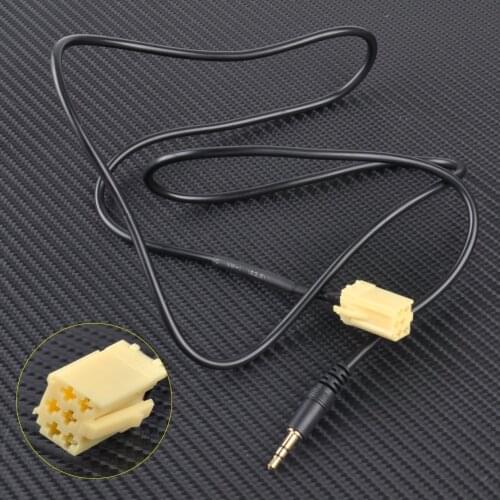 CITALL 3.5MM AUX Input Adapter Cable Line for Peugeot 206 207 307 308 for Citroen Sega C2 with RD9 USB head 2007- 2013 2014 2015