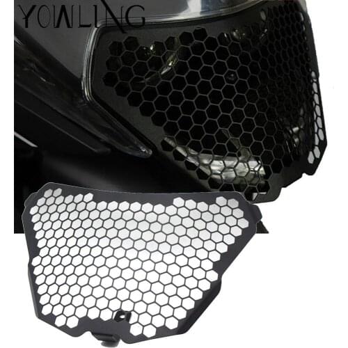 CNC Headlight bracket Guard Grid Grille Protector Lense Cover Protectors For RC125 RC200 RC390 RC 200 390 2014 2015 2016