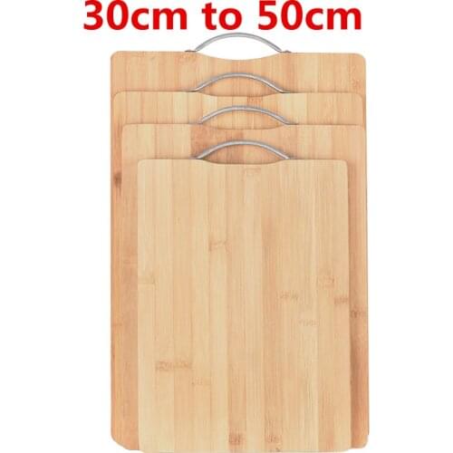 Wooden Chopping Blocks Tool Bamboo Rectangle Hangable Cutting Board Durable Non slip Chopping Board wood kitchen cutting board