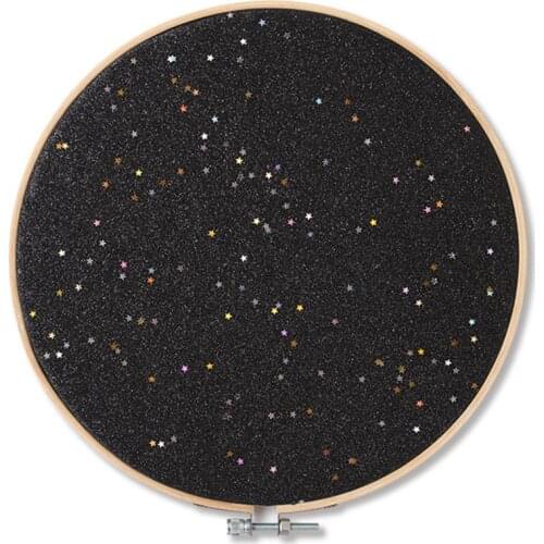 Jewelry Holder Earrings Holder Round Fabric Storage Display Stand for Earrings Jewelry Badges STTA889