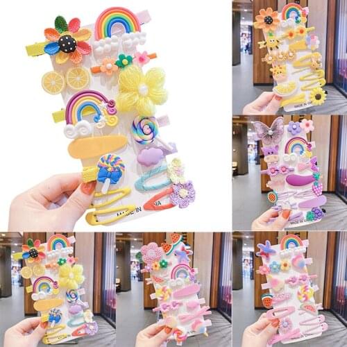 Childrens Hairpin Sweet Cute Cartoon Headdress Gifts for Little Girls XIN-Shipping