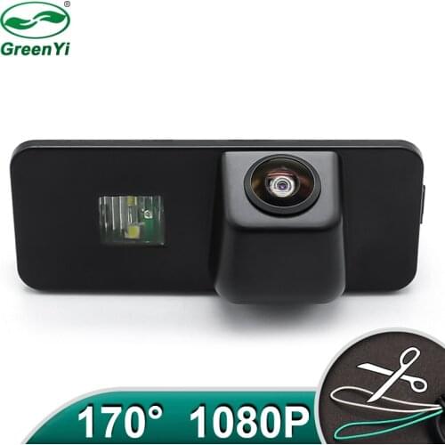 HD Vehicle AHD 1080P 170 Deg Fisheye Lens Car Rear View Reverse Backup Camera For VW GOLF EOS PASSAT CC POLO SEAT Android DVD