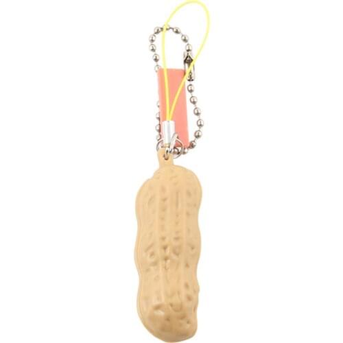 Fidget Toys Decompression Edamame Toys Peanut Keychain Bean Pea Relaxing Fingers Squeeze Toy Decor Antistress Popper Successful