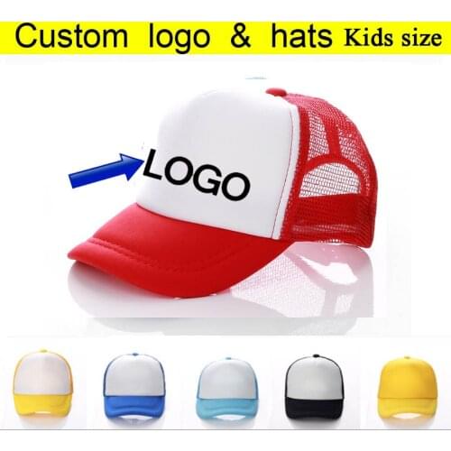 Candy Kids Baby Child Name Custom Trucker Hat Printed Name Children Baby Son Daughter Custom DIY Cap Summer Baseball Cap Gift