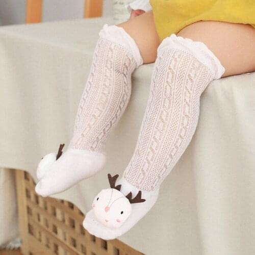 Summer Baby Girls Socks 3D Cartoon Animals Knee High Socks Kids Clothing Infant Toddler Boot Socks Long Socks for Children Socks