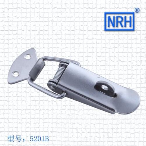 NRH5201B spring lock Metal buckle Industrial fastener Luggage lock Chrome plated iron