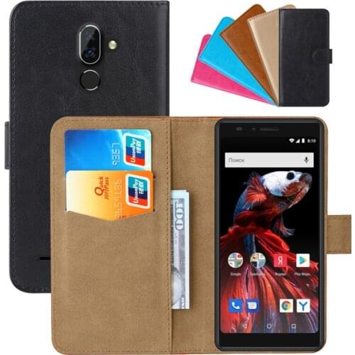 Luxury Wallet Case For Vertex Impress Pluto/Rosso PU Leather Retro Flip Cover Magnetic Fashion Cases Strap