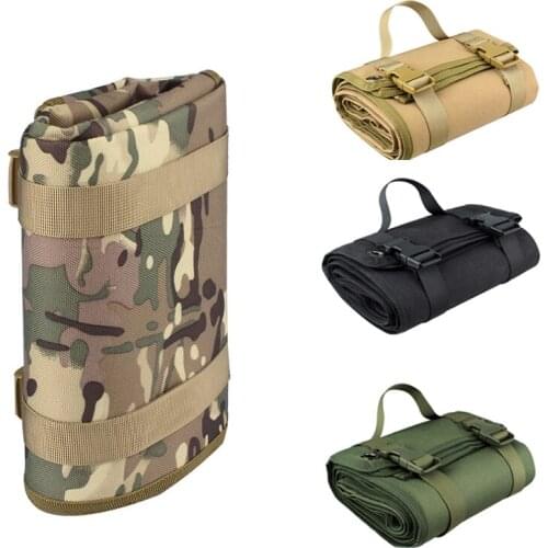 Tactical Non-padded Target Shooting Mat Portable Roll Up Multifunction Mat Moisture-proof Non-Slip Hunting Camp Foldable Blanket