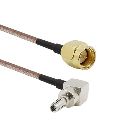3-15 Meter RF Connector SMA to CRC9 Cable SMA Male to CRC9 Male Right angle RG316 Pigtail Cable for HUAWEI USB Modem