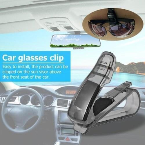 Car glasses clip Holder Ticket Clip for Opel Astra Corsa ADAM S Antara Meriva Zafira Insignia sports GTC MOKKA car styling