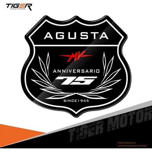 3D Motorcycle Decal Sticker Case for MV Agusta 75 Anniversario Emblem F3 675 Sticker