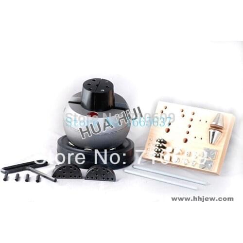 Free shipping High Quality GRAVERS Standard Block Ball Vise Engraving Setting Tool with 30-pcs Attachment Set