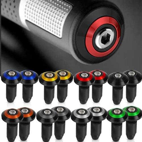 CNC 22MM Motorcycle Handlebar Grips Handle Bar Cap End Plugs For Yamaha YZF R1 YZF R6 YZFR6 YZF R125 YZFR15 R25 YZF R3 YZF R25