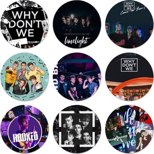 Daniel Seavey Why Dont We Icons Pins Badge Decoration Brooches Metal Badges For Clothes Backpack Decoration