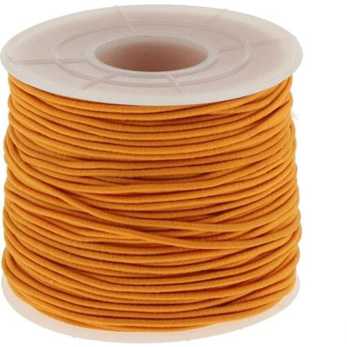 Elastic Stretch Beads Bracelet Thread for Jewelry Making - Black 0.8mm