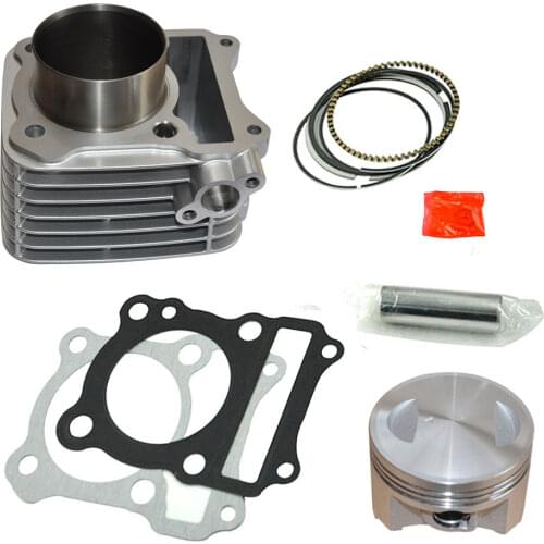 62mm Motorcycle Air-Cooled Cylinder kit & Piston for Suzuki EN125 GS125 GN125 GZ125 DR125 TU125 125CC Improvement 150CC