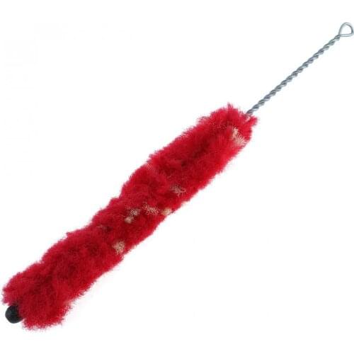 Red & Light Yellow Practical Clarinet Pure Cotton Cleaning Brush Musical Instrument Brush