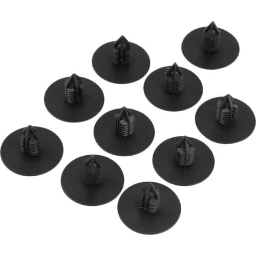 10PCS Door Bumper Fender Cover Automotive Fastener Plastic Auto Trim Clip Rivet Auto Fasteners Suitable For Toyota For Renault