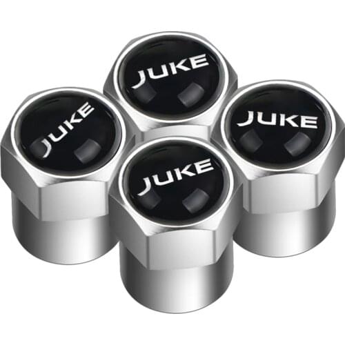 4PCS Aluminum Hex Tire Valve Stem Caps for Auto Bike Motorcycle Hexagon Valve Covers for Nissan JUKE Car-styling