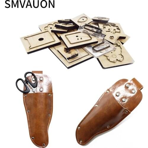 SMVAUON New Dies For 2021 Wood Die Cutting Diy Mold For Petty Bag Laser Removable Cutting Dies New Die Cut Leather Tools