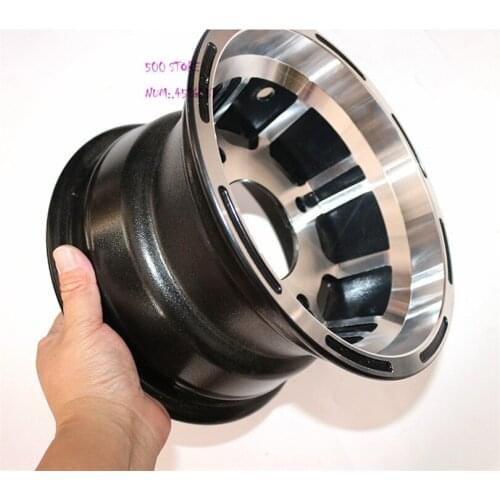 New 19x7.00-8 millet refit 4 hole bearing millet Mini aluminum rims for go-kart off-road 4 wheel 8 inch front wheel hub