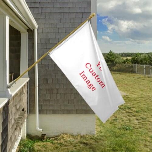 Custom Pattern Garden Flags Banners With Two Solid Brass Grommets Free Design Printed Flags Outdoor Advertising Banners Decor