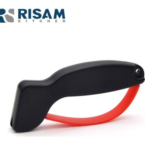 RISAMSHA Professional Outdoor Knife Sharpener Garden Scissors Spade Hoe Grinding & Abrasive Tool RO007