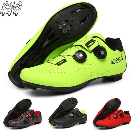 Professional Cycling Shoes Mens Outdoor Sports Self-Locking Ultralight Cycling Shoes Sapatilha Ciclismo Mtb Ladies Cycling Shoe