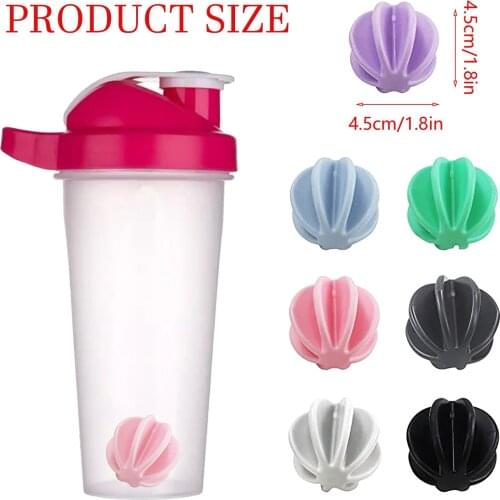 Protein Shaker Balls Plastic Blending Mixing Ball Bottle Mixers Mixing Ball Bottle Cup Blend For Protein Shaker Bottle