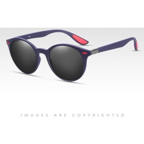 Classic Polarized Sunglasses Men Women Brand Design Driving Round Frame Sun Glasses Male Goggle Gafas High Quality Eyewear