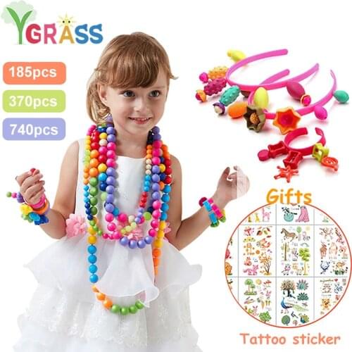 YGRASS Sets Of Beads For Weaving
