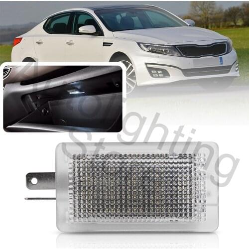 1PC LED Luggage Interior Light Trunk Lamps For Kia Rio Sportage Optima 16-20 Hyundai Tucson 16-20 OEM#9262033000 Glove Box Lamp