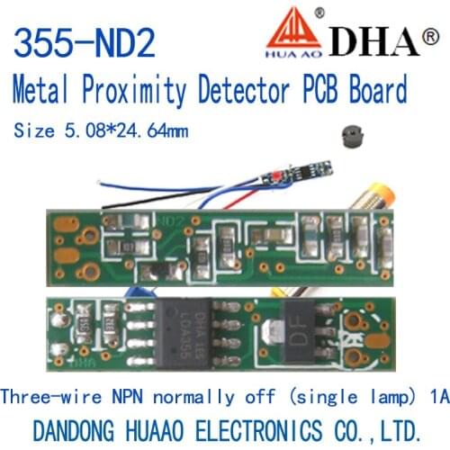 355-ND2 Metal Proximity Detector PCB Board