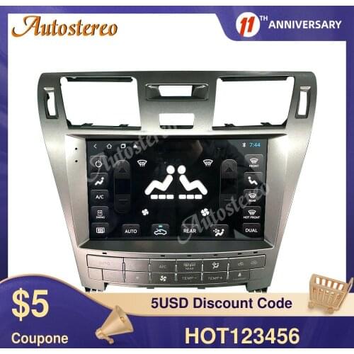 For Lexus LS460 LS 460 LS600H 2006-15 Android 10.0 6GB+128B Car GPS Navigation Multimedia Player Auto Stereo Radio Tape Recorder