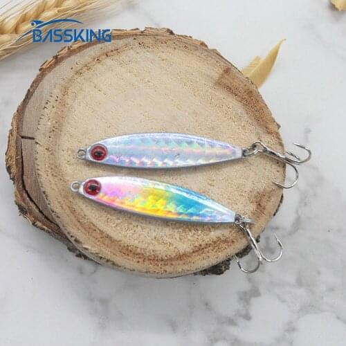 TAF Treble Hook Jig Fishing Lure 7g/6cm 10g/6.5cm Metal Fishing Lure Saltwater Isca Artificial Jigging Hard Bait Wobblers Pesca