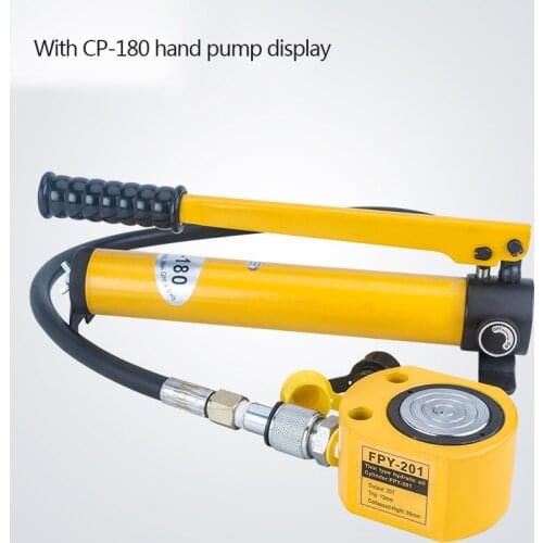 FPY-20T Electric Separated Ultra-Thin Hydraulic Lifting Jack Portable Electric Hydraulic Jack With CP-180 Hydraulic Hand Pump