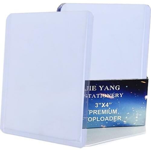 Hot sale 25Pcs 35PT Ultra Transparent Toploader Card Holder Card Sleeves for Star CARD