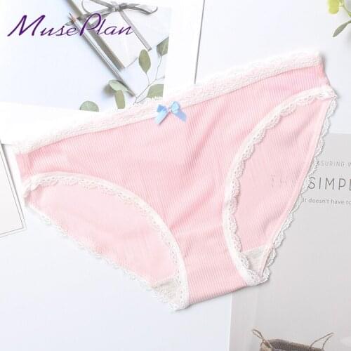 HOT SALE!Free Shipping seamless low-Rise women sexy lace lady cotton panties seamless briefs Plus Size girl underwear
