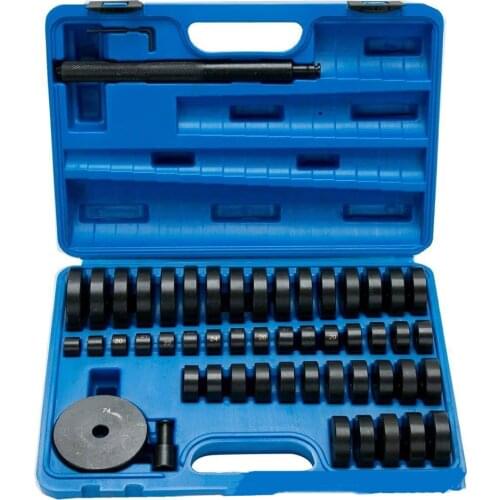 52pcs mounting pad set for bearings Deluxe Bush Bushing Bearing Seal Driver Disc Tool
