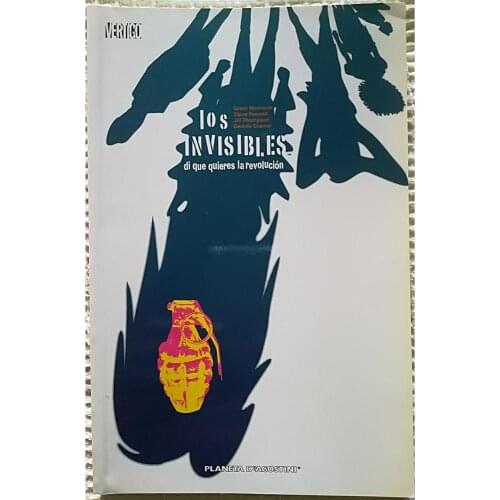 The invisible say you want the revolution VOL 1.1 , DC COMICS, ED. Planet, 2009, 1ª ED. Spanish, author GRANT MORRISONTK